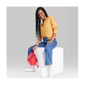 Women's Long Sleeve Henley T-Shirt - Wild Fable